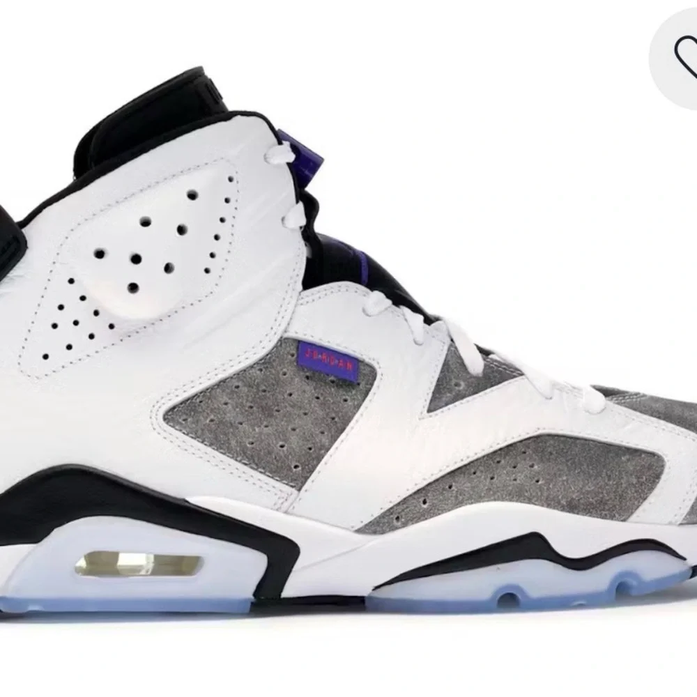 Nike Air Jordan 6 Retro LTR Flint Men's 13 US White Sneakers (C13125-100) - Picture 12 of 16